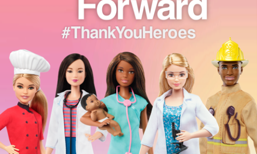 Mattel Unveils #ThankYouHeroes Program