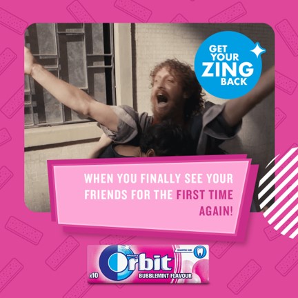 You are currently viewing Orbit Gum’s New Ad Campaign Puts A Humorous Spin On ‘For When It’s Time’ To Return To Life Post Lockdown