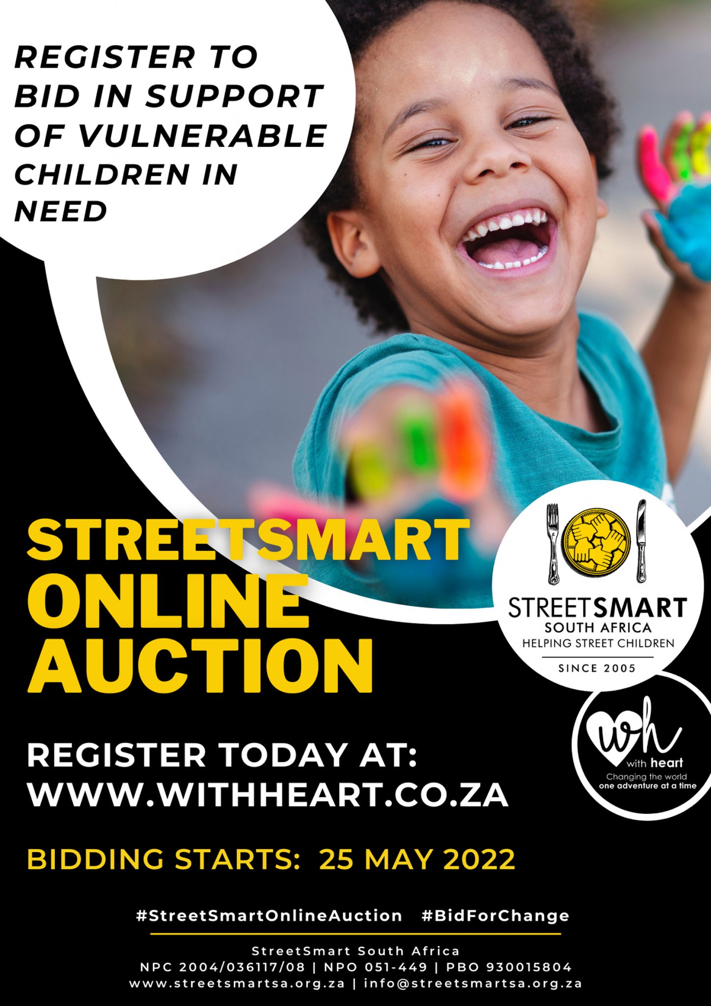 You are currently viewing <strong>Bid to Support StreetSmart SA on Online Auction Fundraiser</strong>