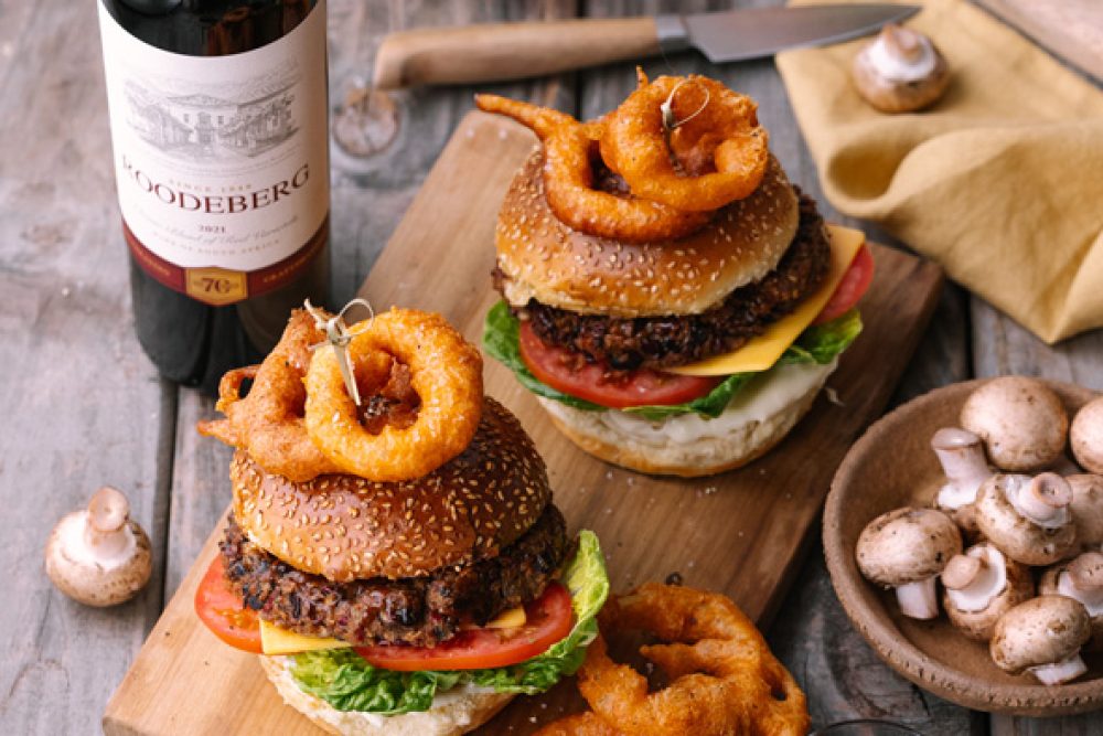 Feast on veggie burgers with a Roodeberg twist this summer