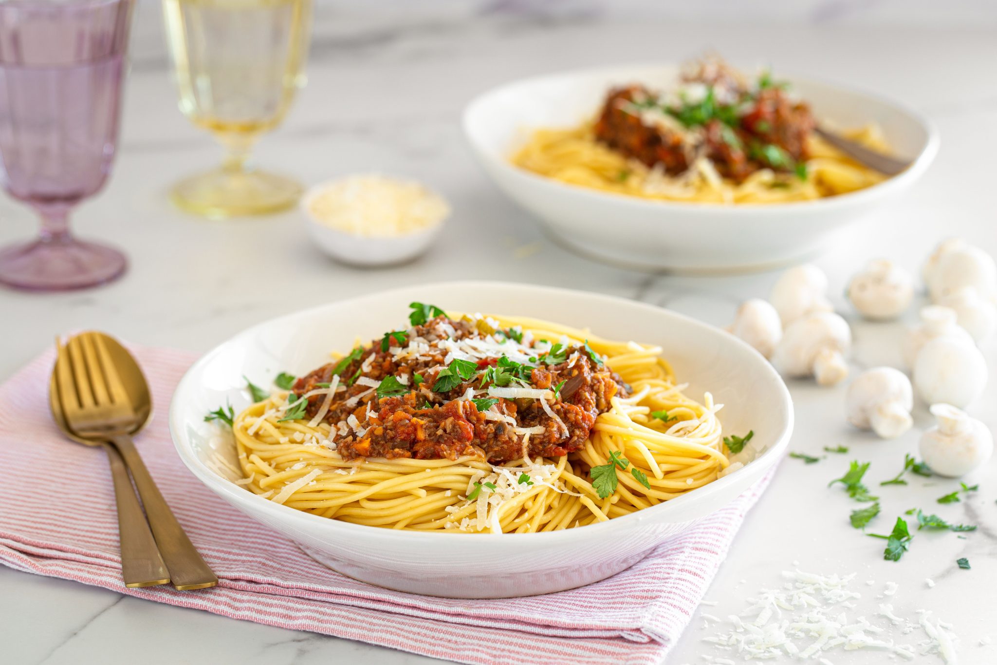 You are currently viewing Mushroom Bolognaise recipe