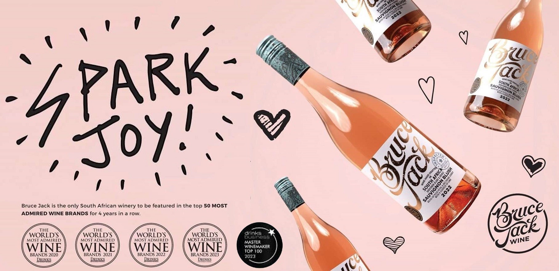 You are currently viewing Spark Joy This Valentine’s Day With Bruce Jack Sauvignon Blush