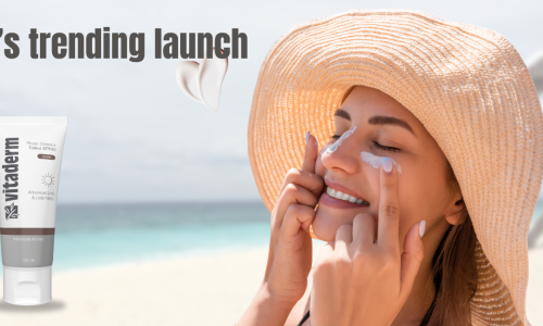 VITADERM LAUNCHES PHOTO DEFENCE TINTED SPF 50: SUN PROTECTION THAT PERFECTS, PROTECTS & LETS SKIN GLOW